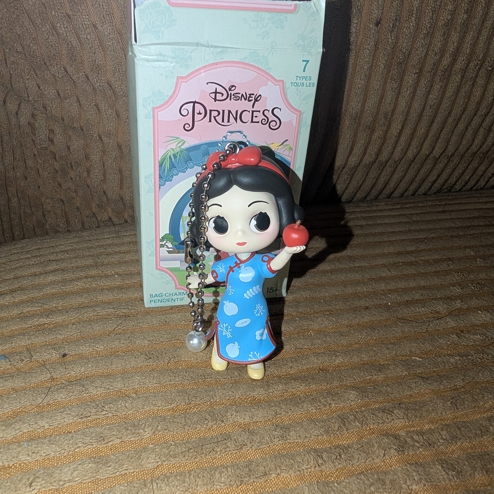 Disney Princess Bag Charm with Pink and Green Accents